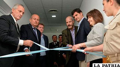 La ministra Patricia Bullrich y otras autoridades inauguran el nuevo centro
