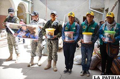 Los voluntarios del Gacip, estarán a cargo de la campaña