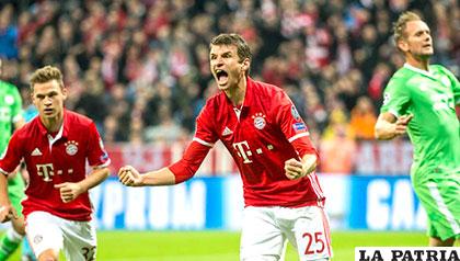 Müller anotó el primero de Bayern que venció al Eindhoven 4-1 /mundodeportivo.com