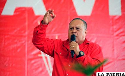 Diosdado Cabello, diputado y primer vicepresidente del PSUV