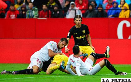 Sevilla dio cuenta de Atlético de Madrid (1-0)