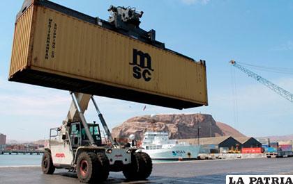 Exportaciones a través del puerto de Arica /portalportuario.cl