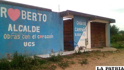 La casa donde se atracó a la familia