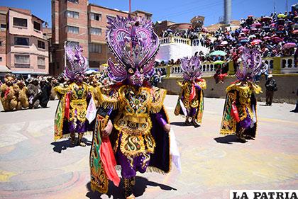La diablada de la U.E. 