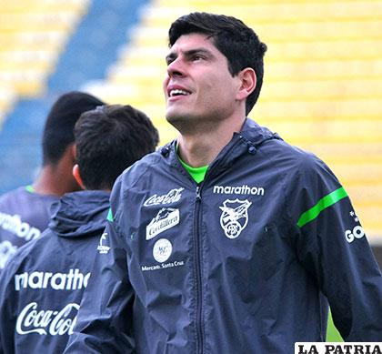 Carlos Lampe defenderá el arco del cuadro boliviano
