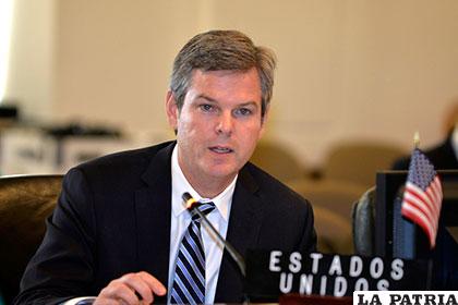 Representante Interino de Estados Unidos ante la OEA, Kevin Sullivan /ANF