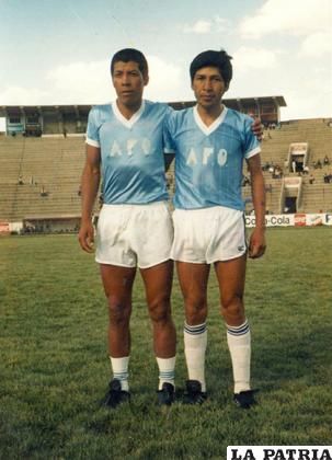 Héctor junto a Mario Parrado