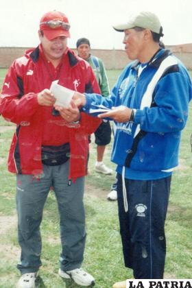 Con Eduardo Villegas