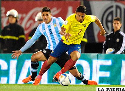 En la ida venció Ecuador en Buenos Aires (2-0) el 08/10/2015