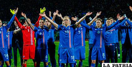 La selección de Islandia asistirá por primera vez a una cita mundialista