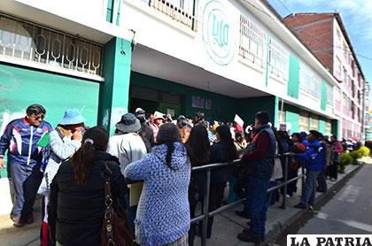 Se pretenden evitar las largas filas que se generan cada inicio de año educativo /Archivo