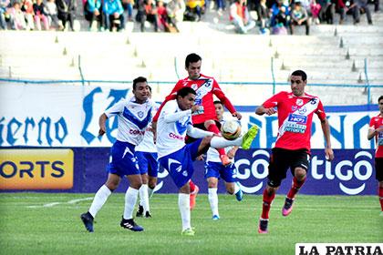 Ambos equipos se enfrentaron en Oruro el 16/04/17, San José venció por 2-1