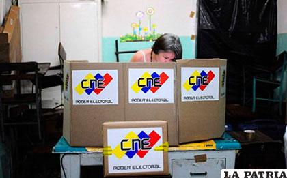 Todo listo para las elecciones en Venezuela