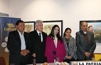 El acto realizado por la Fundación del Banco Central de Bolivia /BCB