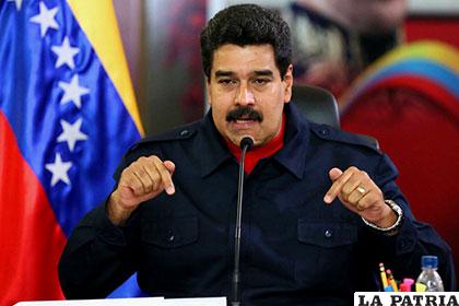 Nicolás Maduro, jefe del estado venezolano