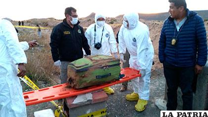 El cuerpo de Alina fue encontrado sin vida en el interior de una maleta, enterrada en los arenales de Cochiraya