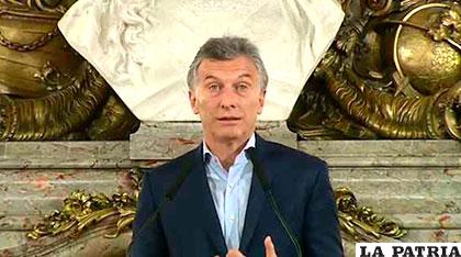 Macri anuncia nuevas reformas
