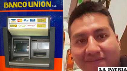 Juan Pari extraía dinero para depositar a un cajero automático 