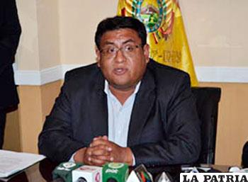 Carlos Ortuño, ministro de Medio Ambiente y Agua /WP.COM