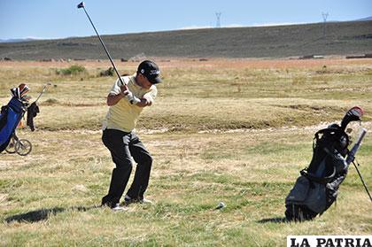 Golfistas orureños volverán a ser parte del torneo departamental