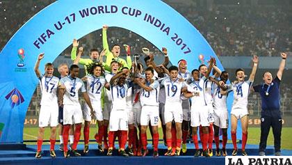 Los ingleses festejaron su primer título mundial de la categoría Sub-17