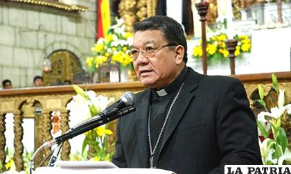 El secretario general de la Conferencia Episcopal de Bolivia, Aurelio Pesoa / El Nuevo Diario