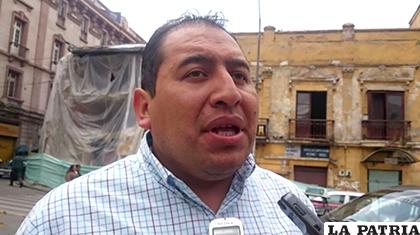El diputado opositor, Wilson Santamaría/La Voz de Tarija
