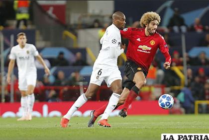 Manchester United empató de local ante el Valencia 0-0 /as.com