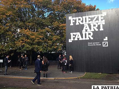 Frieze Art Fair, en una anterior versión / tráfico visual