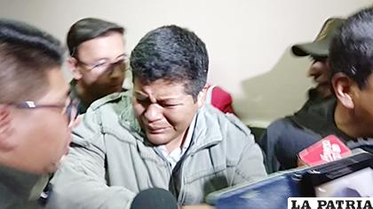 Negaron tres veces la libertad condicionada al dirigente de Adepcoca, Franklin Gutiérrez /ANF