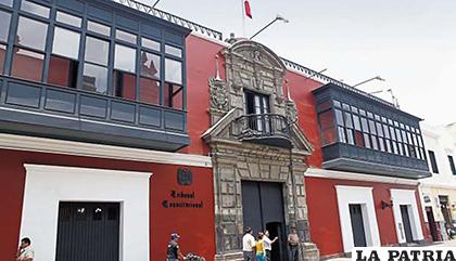 Fachada del Tribunal Constitucional (TC), del Perú/PERU21.PE