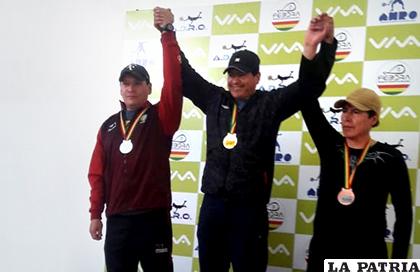 Alejandro Pereyra, de Oruro, fue segundo en varones B más 45 /LA PATRIA
