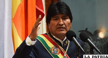 El Presidente del Estado Evo Morales / Sputnik Mundo