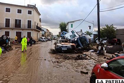 Las lluvias torrenciales afectaron especialmente al Este de la isla/LA TERCERA