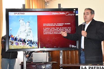 César Dockweiler explicó que el proyecto costará cerca de 485 mil bolivianos / LA PATRIA