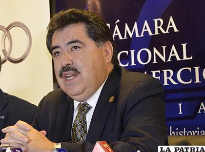 Marco Antonio Salinas, presidente de la CNC/ El País Tarija