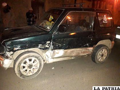 El vehículo ingresó sin precaución a la avenida Tacna /LA PATRIA