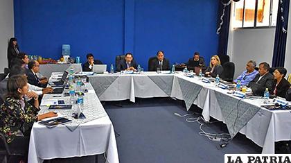 Este viernes se reunieron los fiscales de los nueve departamentos en Cochabamba /Fiscalía

