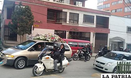Caravana de motos, despidió a Gabriel Lucero, activista de la lucha de las personas con cáncer  /Neil Aviles