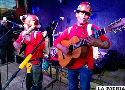 Participación en el Festival de la Canción Minera
