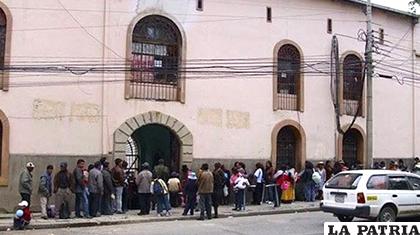 El penal de San Pedro en La Paz/ ANF