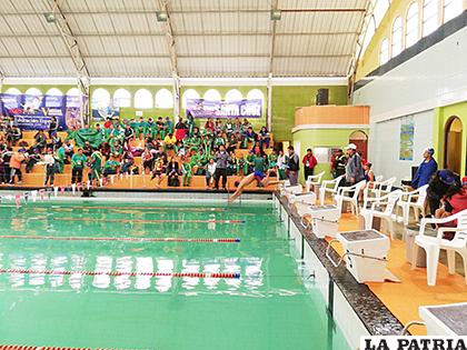 Los niños fueron los más entusiastas en la competencia /DDEO
