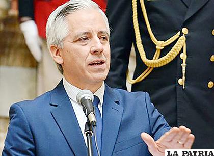 El vicepresidente Álvaro García Linera /La Razón