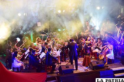Homenaje a Matilde Casazola en la voz de Elga Zuleta junto a la Orquesta Filarmónica de Oruro /LA PATRIA