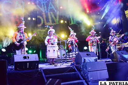 Norte Potosí retornó al escenario del ¡Aquí?canta Bolivia!