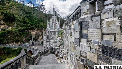 El santuario milagroso de Las Lajas, Colombia / elnorte.ec