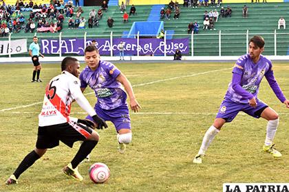 En el cotejo de ida el triunfo fue para Nacional Potosí 3-2 el 29/07/2018 /APG