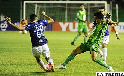 El resultado del partido de ida fue empate 1-1 en Santa Cruz el 30/07/2018 / APG