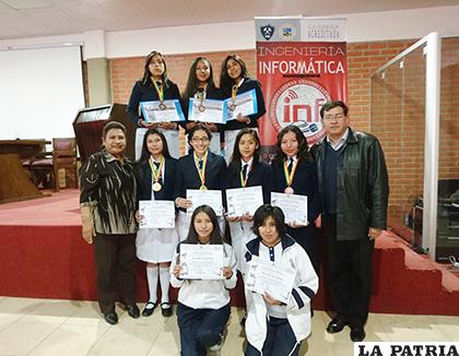 El año pasado, estudiantes del 