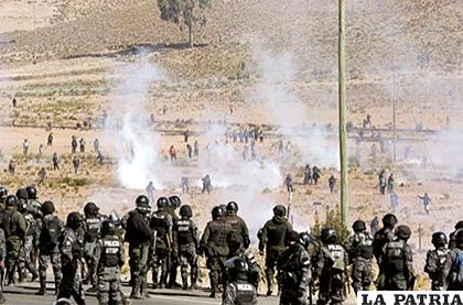 Policías habrían utilizado armas letales contra los mineros cooperativistas en Panduro/APG
